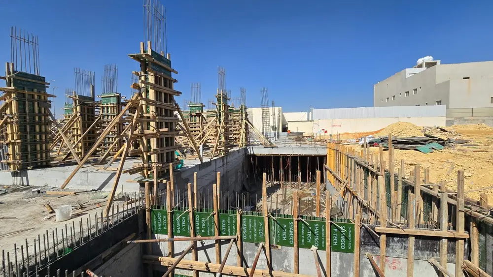 مشروع بناء وتشييد في الرياض